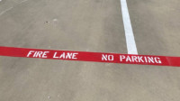 Fire Lane Striping