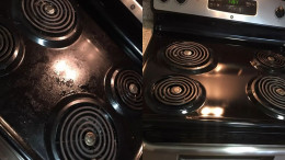Stove Cleaning