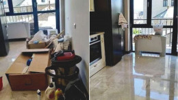 Before and After House Cleaning