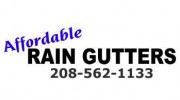 Affordable Rain Gutters